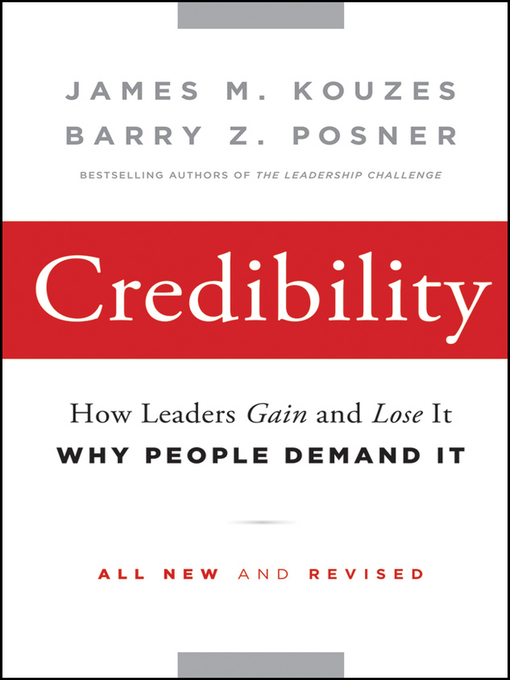 Title details for Credibility by James M. Kouzes - Available